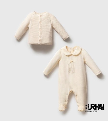 أفرهول مخمل مع جاكيت صوف ناعم