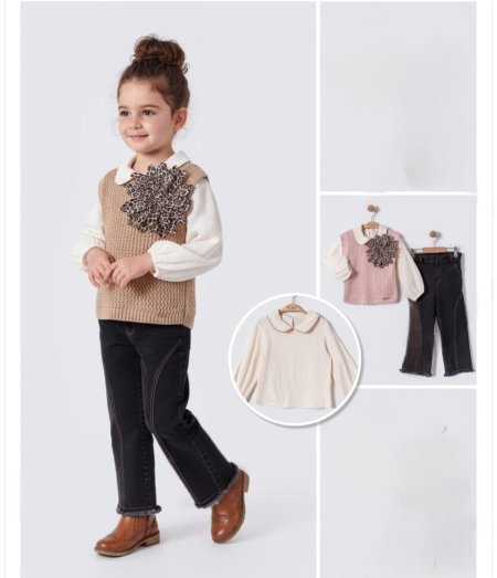 طقم بناتي 3 قطع