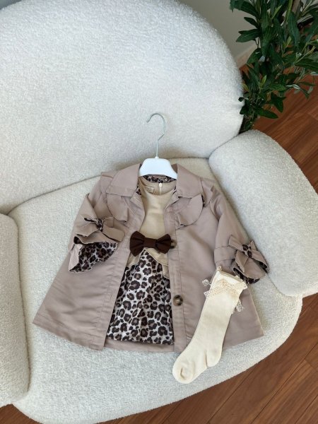 فستان تايجر مع ترانش