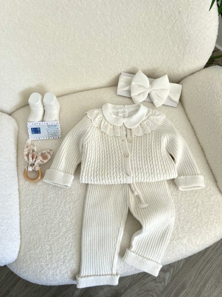 طقم صوف 3 قطع