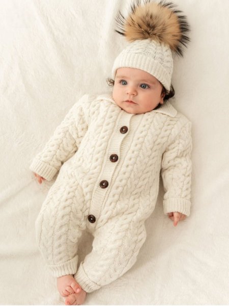 أفرهول صوف مبطن مع طاقية