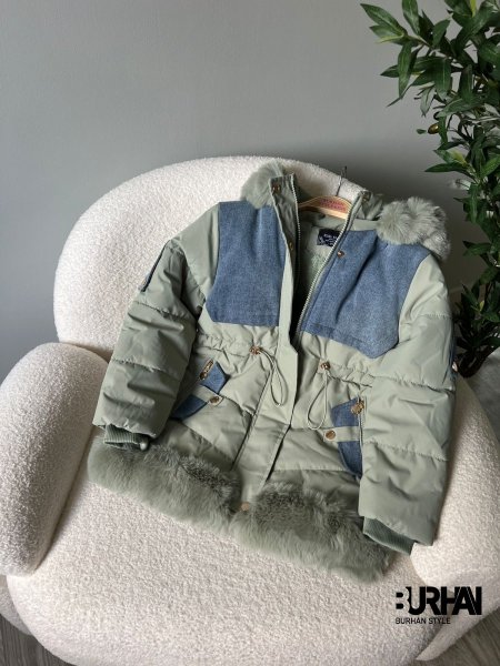 كبود بناتي مبطن فرو